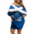 Scotland Rugby Off Shoulder Short Dress Thistle Go 2023 World Cup - Wonder Print Shop