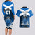 Custom Scotland Rugby Couples Matching Long Sleeve Bodycon Dress and Hawaiian Shirt Thistle Go 2023 World Cup - Wonder Print Shop