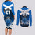 Custom Scotland Rugby Couples Matching Long Sleeve Bodycon Dress and Long Sleeve Button Shirts Thistle Go 2023 World Cup - Wonder Print Shop