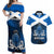 Custom Scotland Rugby Couples Matching Off Shoulder Maxi Dress and Hawaiian Shirt Thistle Go 2023 World Cup - Wonder Print Shop