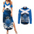 Custom Scotland Rugby Couples Matching Summer Maxi Dress and Long Sleeve Button Shirts Thistle Go 2023 World Cup - Wonder Print Shop