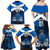 Custom Scotland Rugby Family Matching Off Shoulder Long Sleeve Dress and Hawaiian Shirt Thistle Go 2023 World Cup - Wonder Print Shop