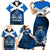 Custom Scotland Rugby Family Matching Short Sleeve Bodycon Dress and Hawaiian Shirt Thistle Go 2023 World Cup - Wonder Print Shop