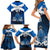 Custom Scotland Rugby Family Matching Short Sleeve Bodycon Dress and Hawaiian Shirt Thistle Go 2023 World Cup - Wonder Print Shop