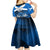 Custom Scotland Rugby Kid Short Sleeve Dress Thistle Go 2023 World Cup - Wonder Print Shop