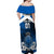 Custom Scotland Rugby Off Shoulder Maxi Dress Thistle Go 2023 World Cup - Wonder Print Shop