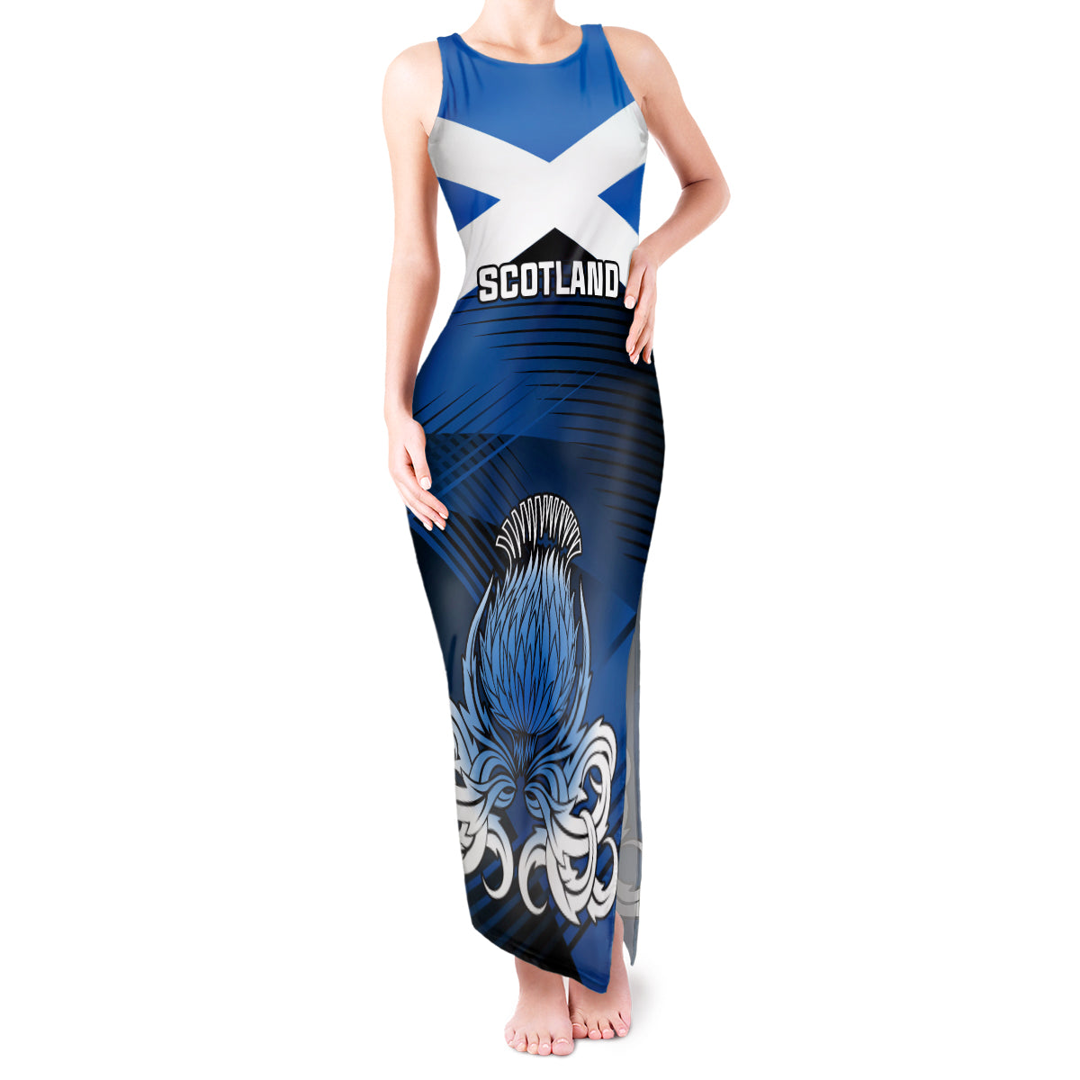 custom-scotland-rugby-tank-maxi-dress-thistle-go-2023-world-cup