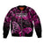 Personalised In October We Wear Pink Bomber Jacket Breast Cancer Awareness - Wonder Print Shop