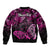 Personalised In October We Wear Pink Bomber Jacket Breast Cancer Awareness - Wonder Print Shop