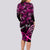 Personalised In October We Wear Pink Long Sleeve Bodycon Dress Breast Cancer Awareness - Wonder Print Shop