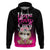 Personalised Hope Love Cure Hoodie Sloth Breast Cancer Awareness - Wonder Print Shop