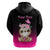 Personalised Hope Love Cure Hoodie Sloth Breast Cancer Awareness - Wonder Print Shop