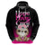 Personalised Hope Love Cure Hoodie Sloth Breast Cancer Awareness - Wonder Print Shop