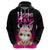 Personalised Hope Love Cure Hoodie Sloth Breast Cancer Awareness - Wonder Print Shop