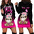 Personalised Hope Love Cure Hoodie Dress Sloth Breast Cancer Awareness - Wonder Print Shop