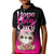 Personalised Hope Love Cure Kid Polo Shirt Sloth Breast Cancer Awareness - Wonder Print Shop