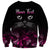 personalised-i-am-a-survivor-sweatshirt-black-cat-breast-cancer-awareness