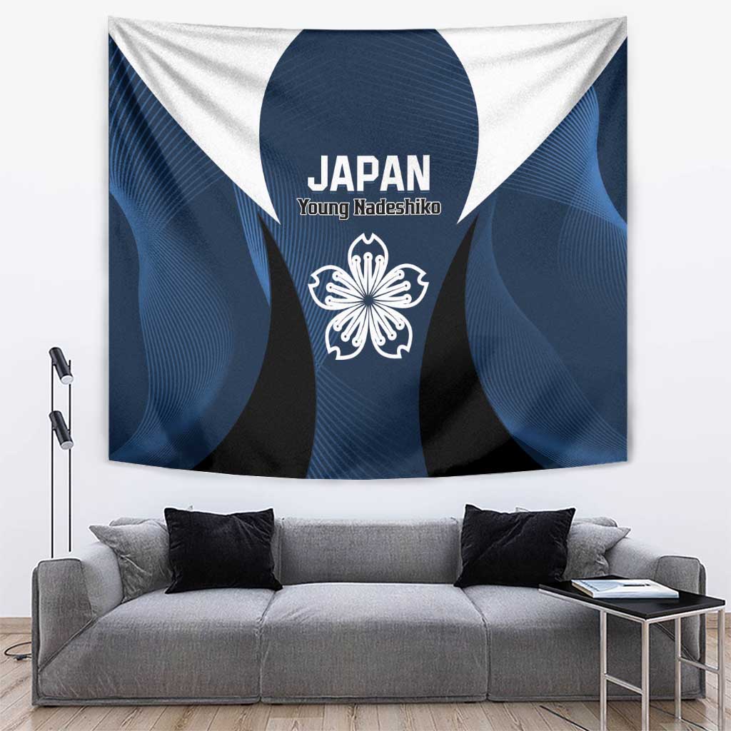 Japan Football Tapestry Come On Young Nadeshiko