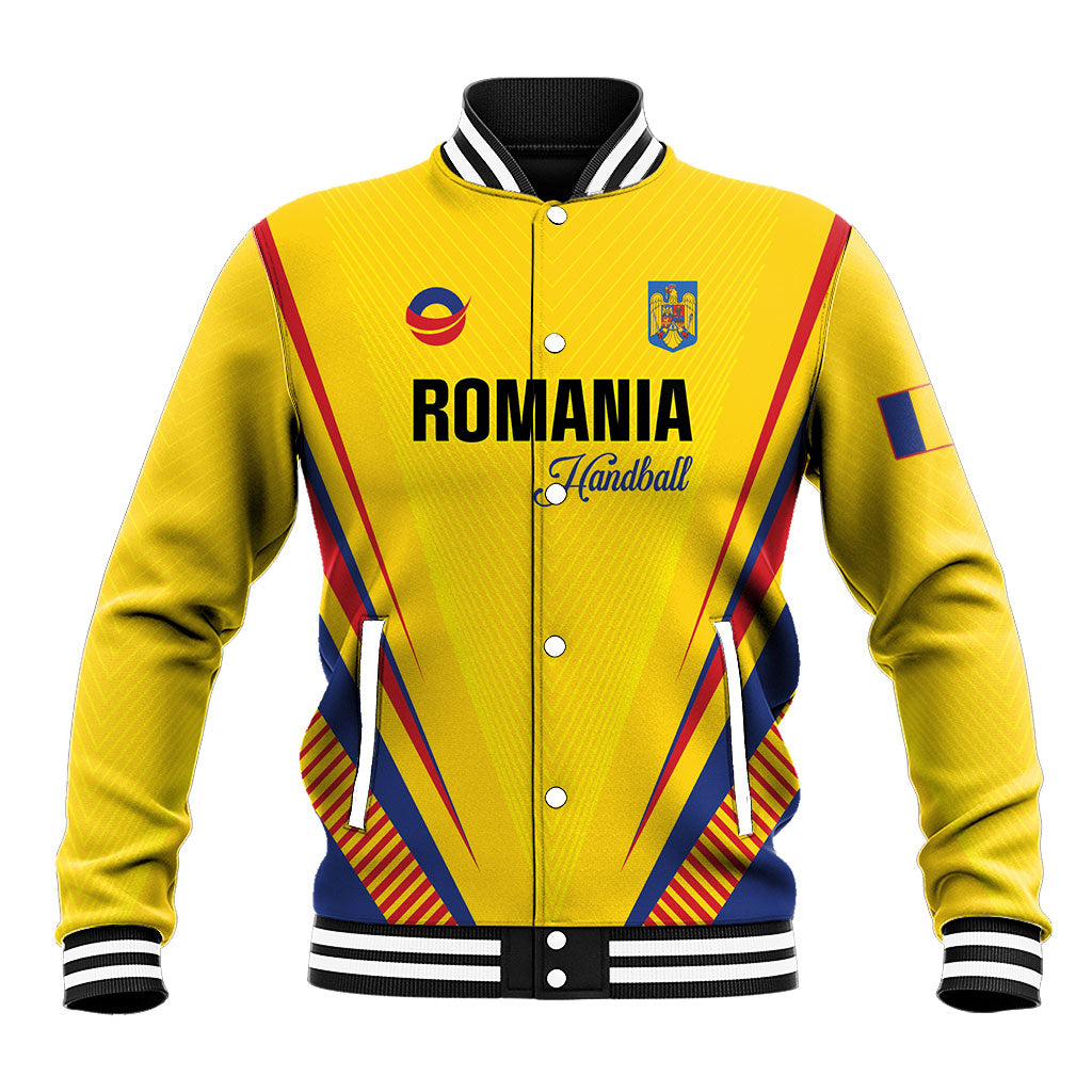 Custom Handball Romania Baseball Jacket Go Champions