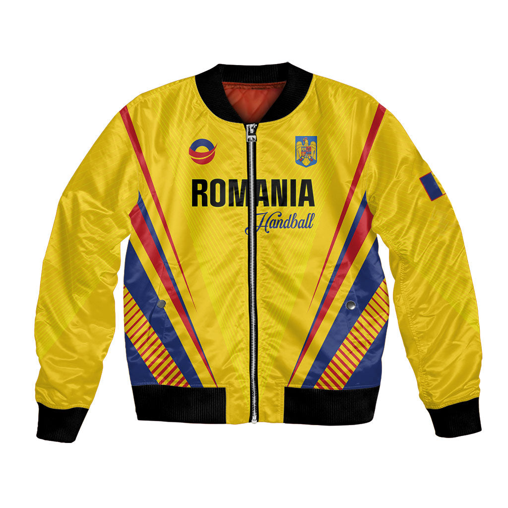 Custom Handball Romania Bomber Jacket Go Champions