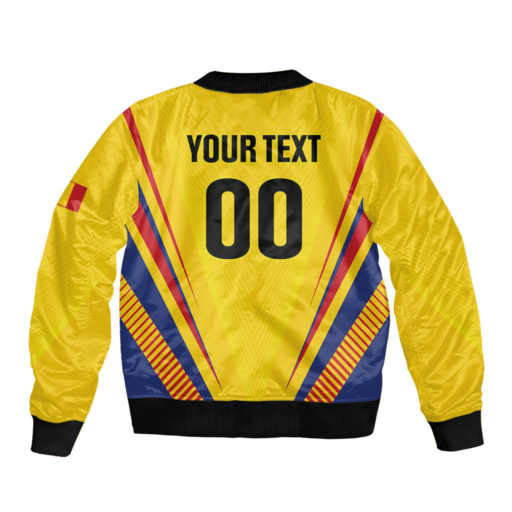 Custom Handball Romania Bomber Jacket Go Champions