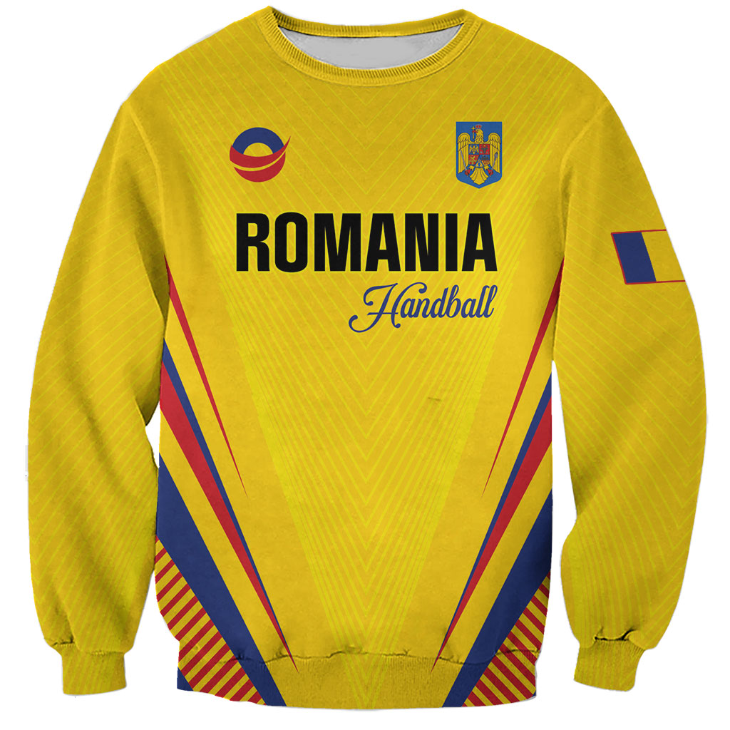 Custom Handball Romania Sweatshirt Go Champions