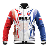 Custom Handball Slovakia Baseball Jacket Go Champions