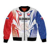 Custom Handball Slovakia Bomber Jacket Go Champions