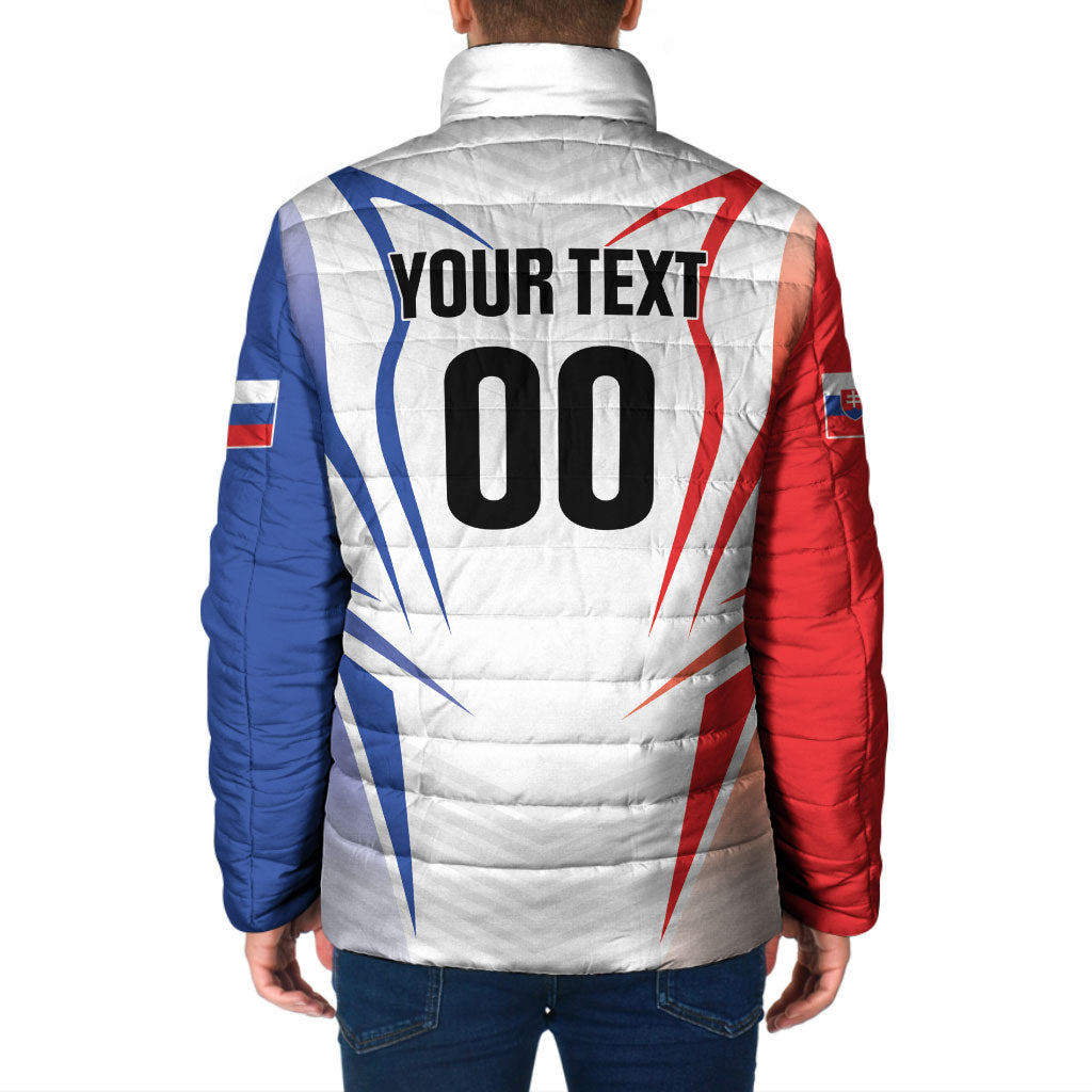 Custom Handball Slovakia Padded Jacket Go Champions