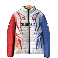 Custom Handball Slovakia Padded Jacket Go Champions