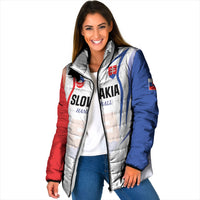 Custom Handball Slovakia Padded Jacket Go Champions