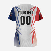 Custom Handball Slovakia Scrub Top Go Champions
