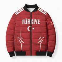 Custom Handball Turkiye Bomber Puffer Jacket Go Champions