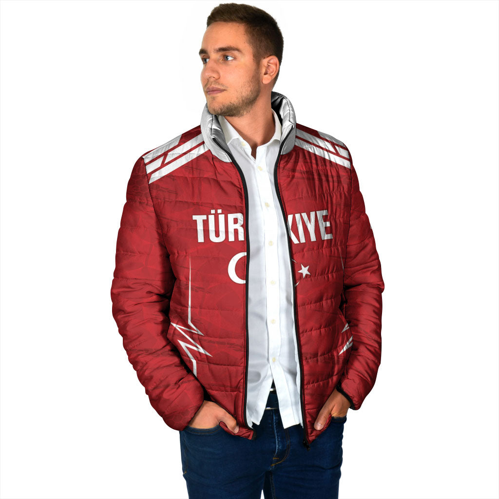 Custom Handball Turkiye Padded Jacket Go Champions