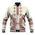 Romanian Traditional Pattern Baseball Jacket Unique - Wonder Print Shop