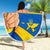 Ukraine Unity Day Beach Blanket Ukrainian Unification Act - Wonder Print Shop