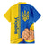 Ukraine Unity Day Family Matching Mermaid Dress and Hawaiian Shirt Ukrainian Unification Act - Wonder Print Shop