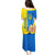 Ukraine Unity Day Family Matching Puletasi Dress and Hawaiian Shirt Ukrainian Unification Act - Wonder Print Shop