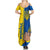 Ukraine Unity Day Family Matching Summer Maxi Dress and Hawaiian Shirt Ukrainian Unification Act - Wonder Print Shop