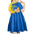 Ukraine Unity Day Kid Short Sleeve Dress Ukrainian Unification Act - Wonder Print Shop