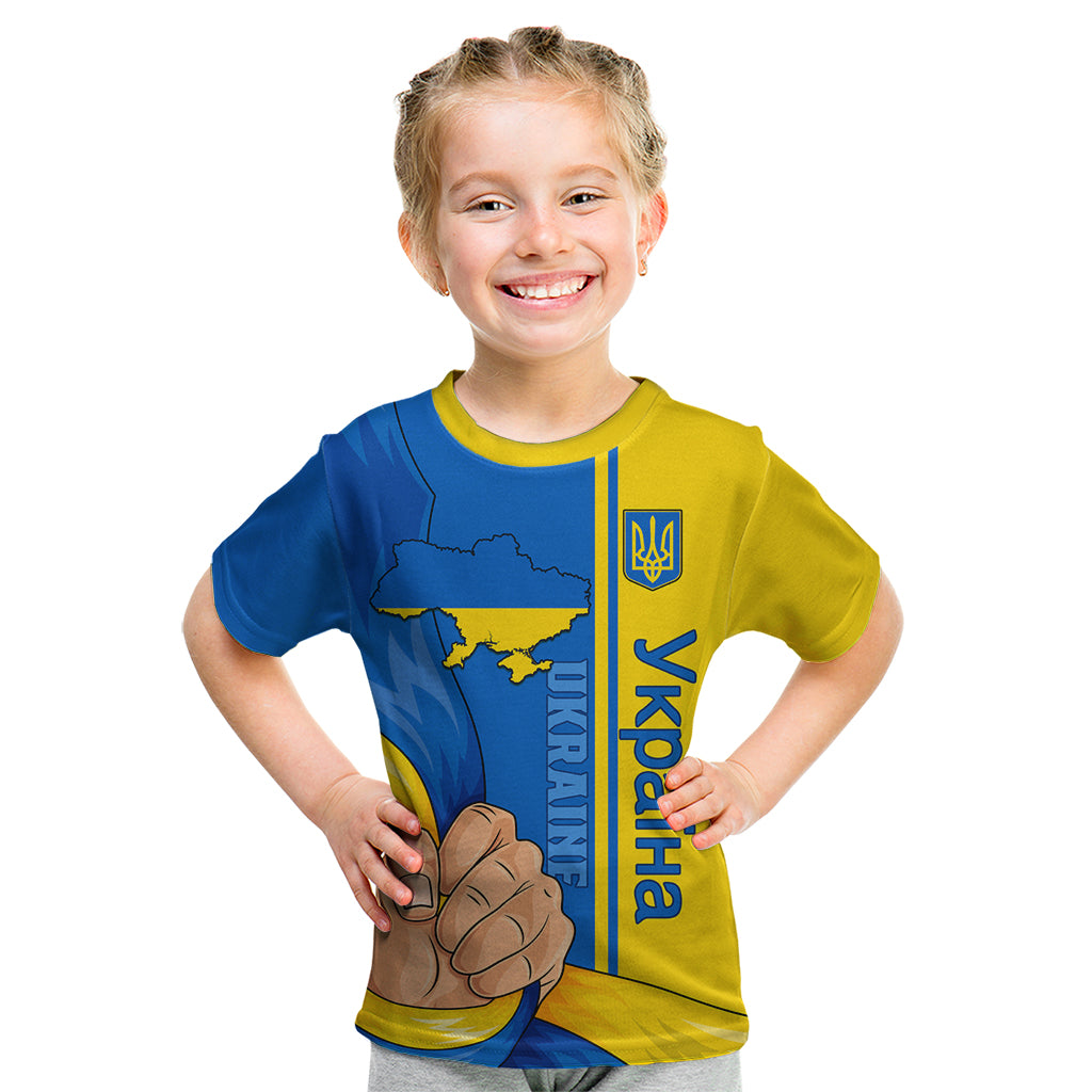 Ukraine Unity Day Kid T Shirt Ukrainian Unification Act - Wonder Print Shop