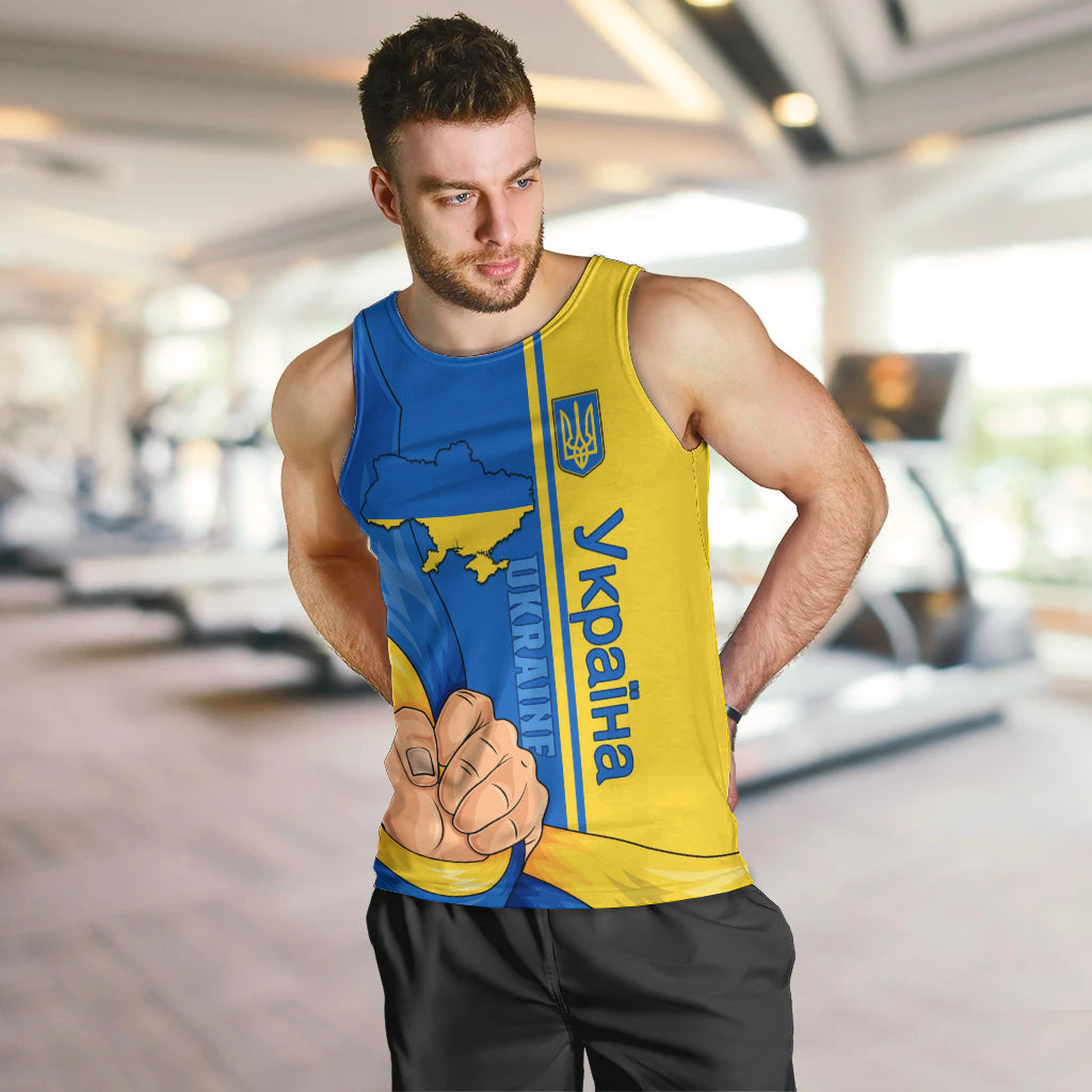 Ukraine Unity Day Men Tank Top Ukrainian Unification Act - Wonder Print Shop