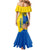 Ukraine Unity Day Mermaid Dress Ukrainian Unification Act - Wonder Print Shop