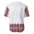 Ukraine Folk Pattern Baseball Jersey Ukrainian Traditional Version - Wonder Print Shop