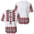 Ukraine Folk Pattern Baseball Jersey Ukrainian Traditional Version - Wonder Print Shop