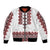 Ukraine Folk Pattern Bomber Jacket Ukrainian Traditional Version - Wonder Print Shop