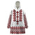 Ukraine Folk Pattern Wearable Blanket Hoodie Ukrainian Traditional Version - Wonder Print Shop