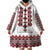 Ukraine Folk Pattern Wearable Blanket Hoodie Ukrainian Traditional Version - Wonder Print Shop