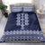 Ukraine Folk Pattern Bedding Set Ukrainian Navy Blue Version - Wonder Print Shop