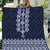 Ukraine Folk Pattern Quilt Ukrainian Navy Blue Version - Wonder Print Shop